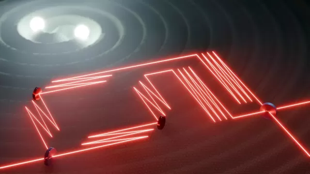 Influencing Gravitational Waves with Light